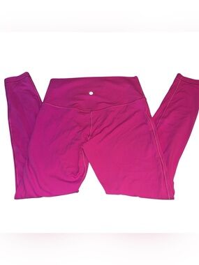 lululemon athletica Hot Pink High-Rise Leggings